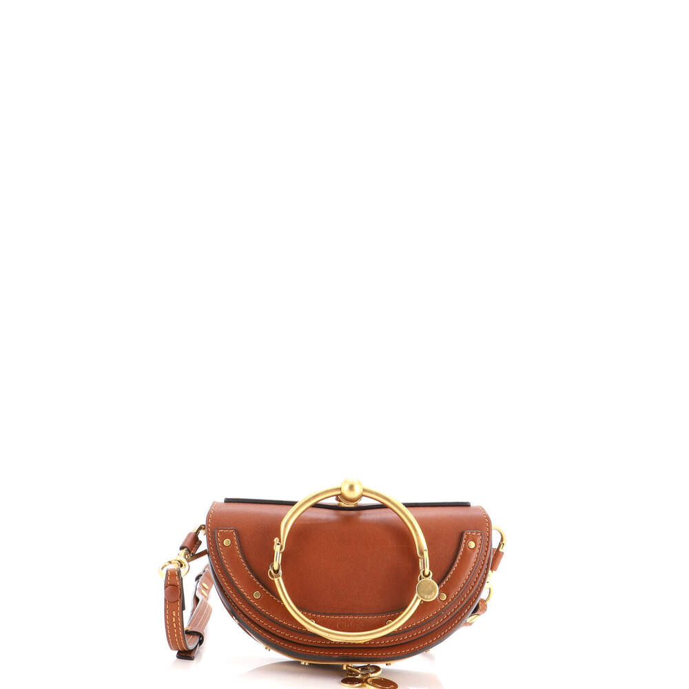 Chloe Mini Nile Crossbody Bag Leather
